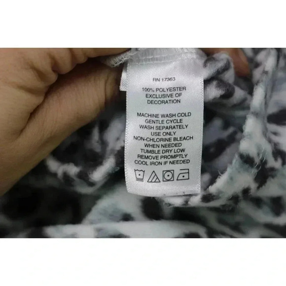 Ann Klein Mink Fleece Pajama Set-Size 2XL - Picture 12 of 12